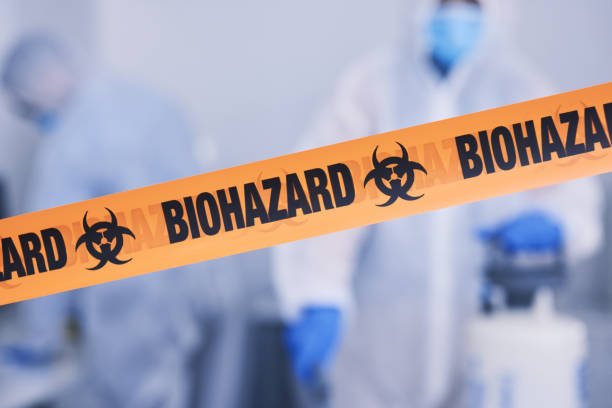 Professional Biohazard Cleanup technician working in Germantown, TN